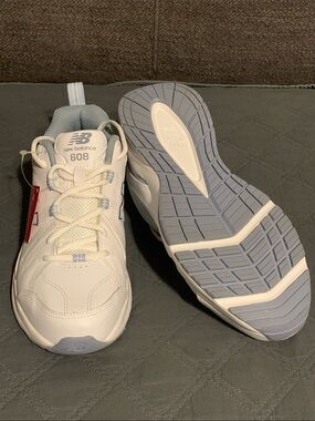 New with Tag - New Balance 608 Sneakers - White with Light Gray Accents